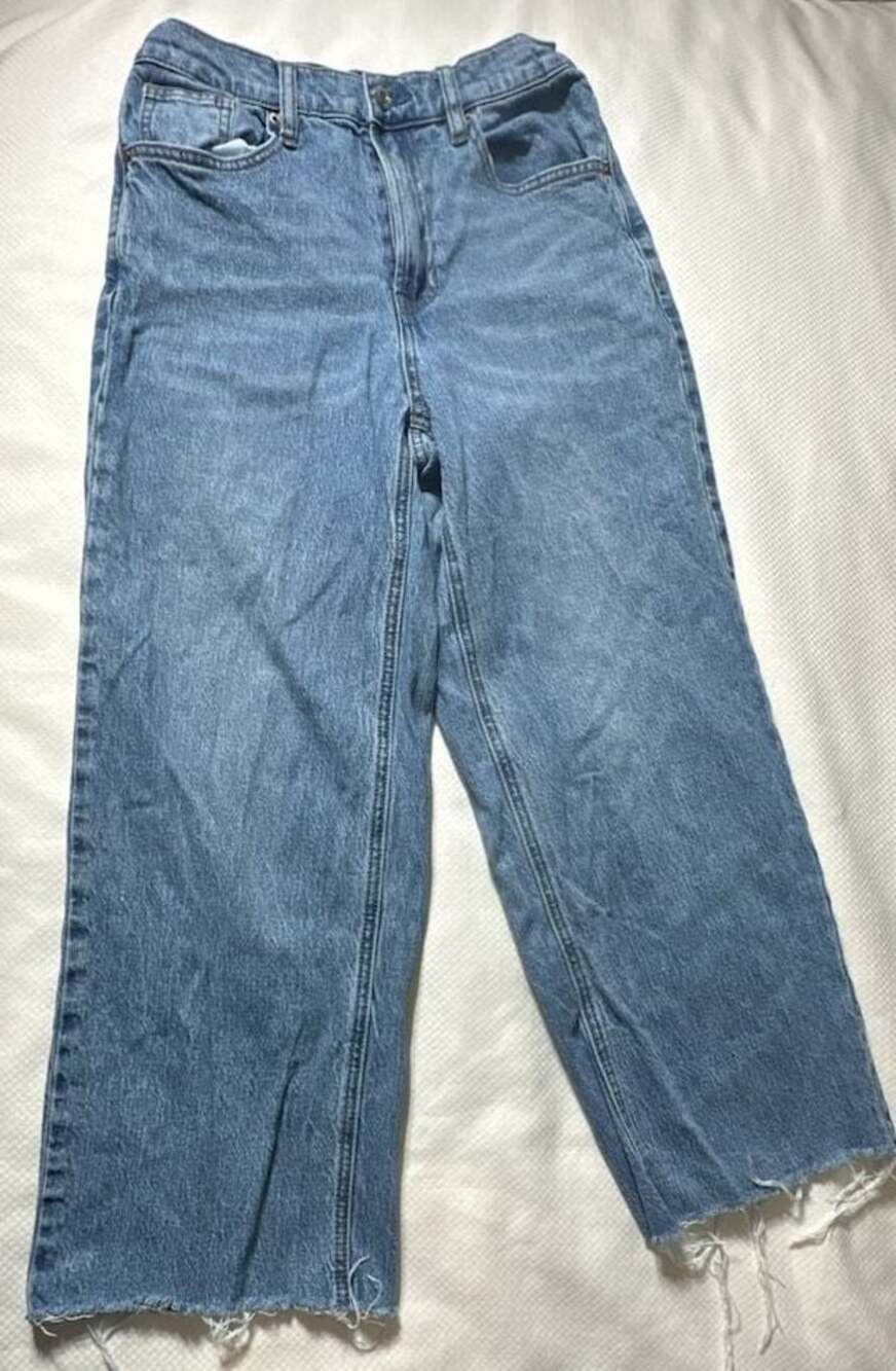 PacSun Nora Wide Leg Jeans Size 26 Y2K denim vintage  wash